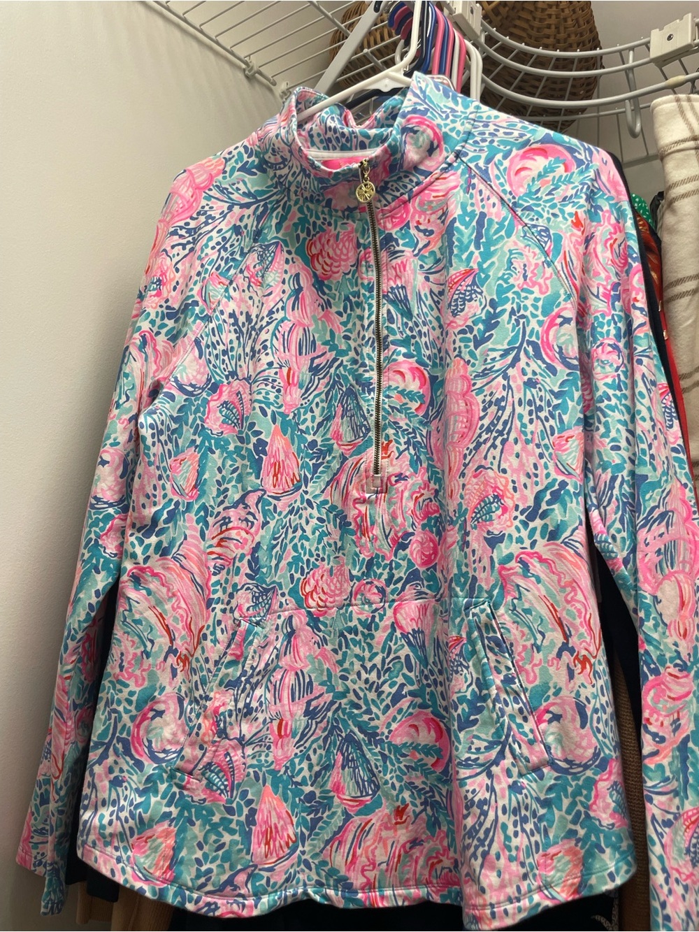Lilly Pulitzer Flamingo 🦩 Print Skipper Popover